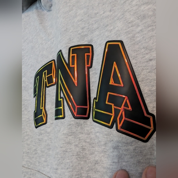 TNA Light Grey Hoodie - Size XS - Picture 3 of 7